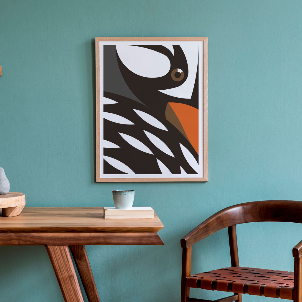 Pato cortacorrientes (macho)