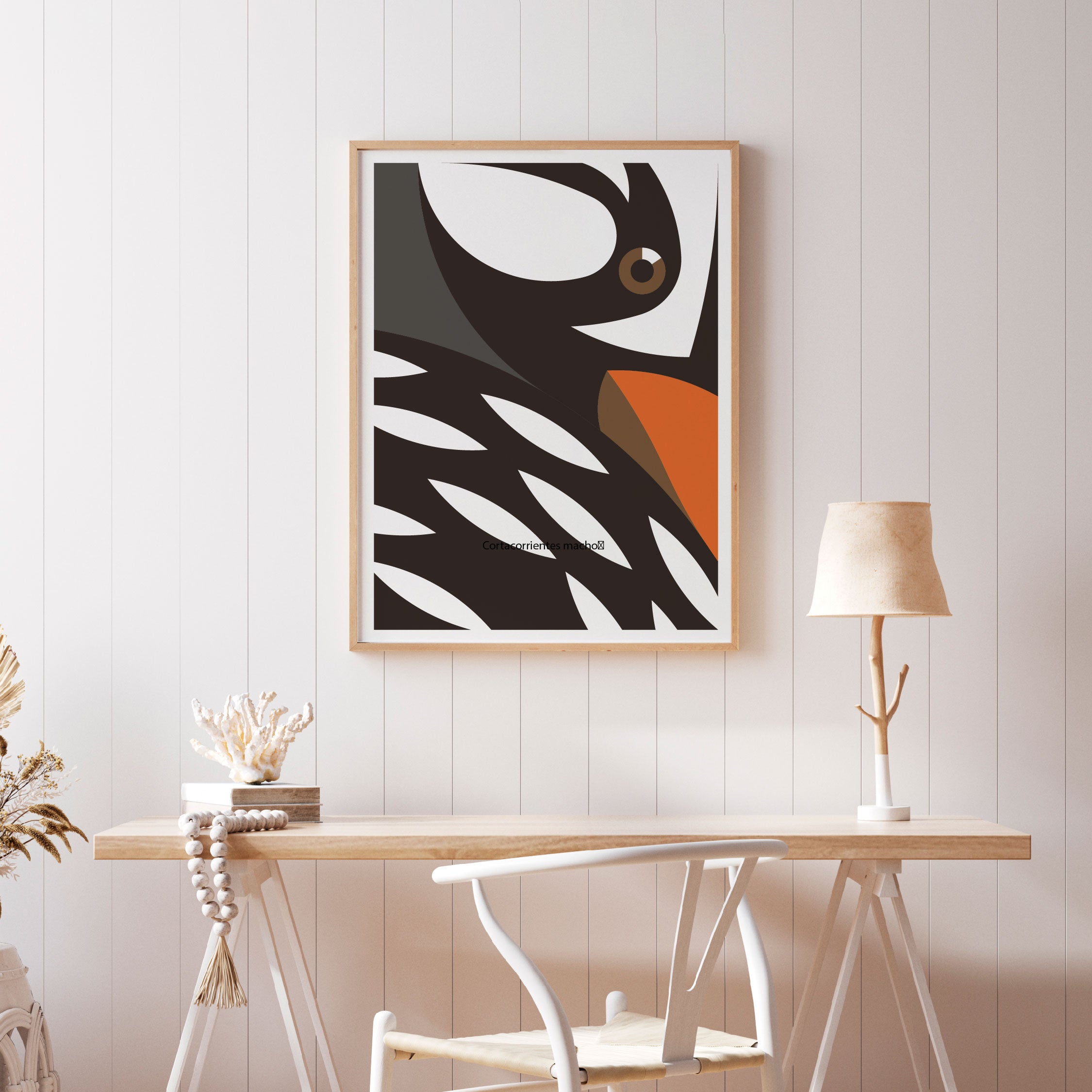 Pato cortacorrientes (macho)